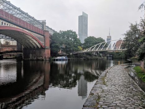 Castlefield in the rain