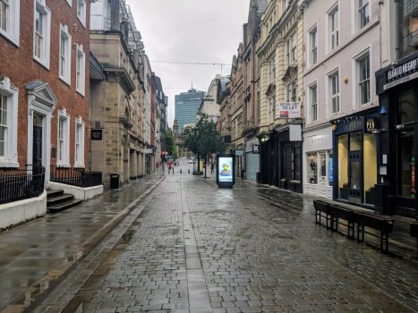 King Street in the Rain