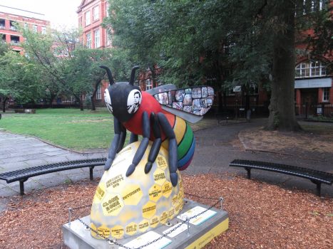 Manchester Sightseeing - Bee in the City - Sackville Gardens
