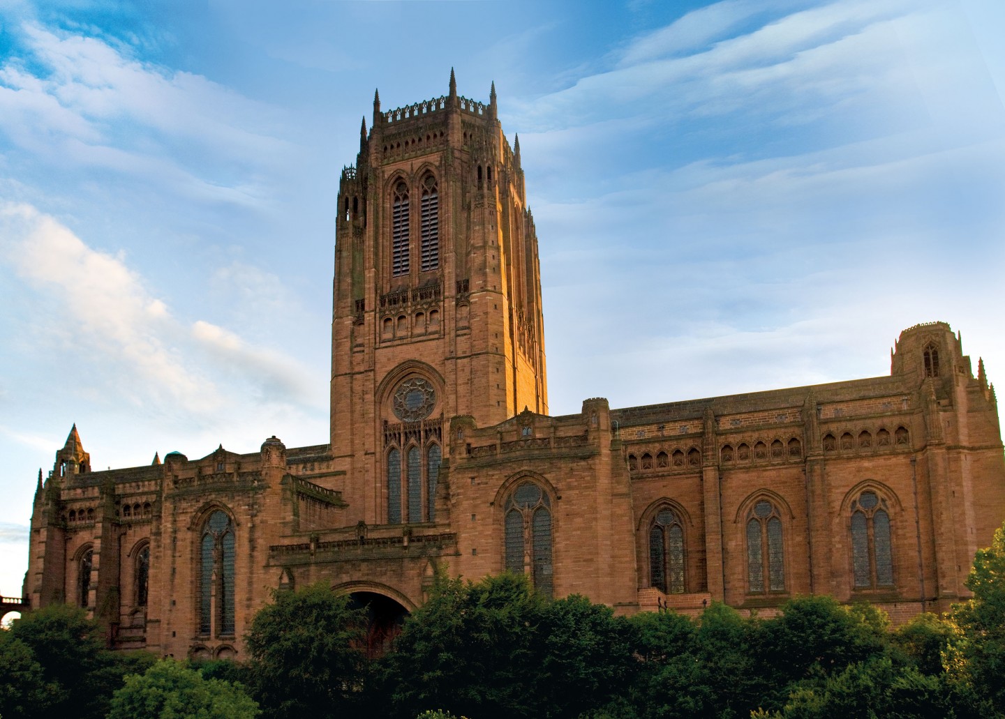 Merseyside, Liverpool - Liverpool Anglican Cathedral - Manchester