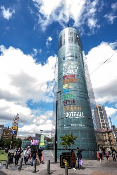 National Football Museum, Manchester - Exterior (02) © Chris Payne
