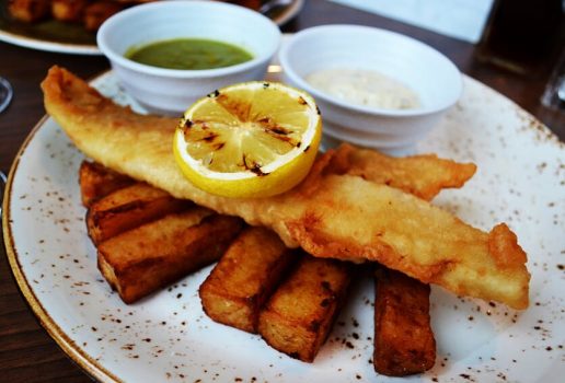 podium fish and chips