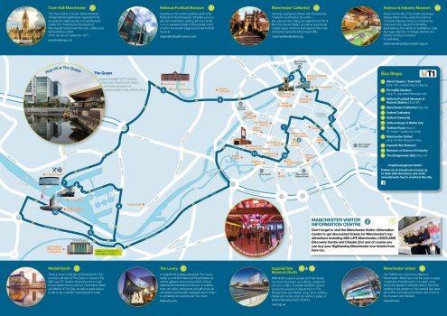 Sightseeing Manchester Map